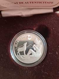 Vând 2 monede de argint Colecție din 2012 și 2014 Miorița și Lumânarea