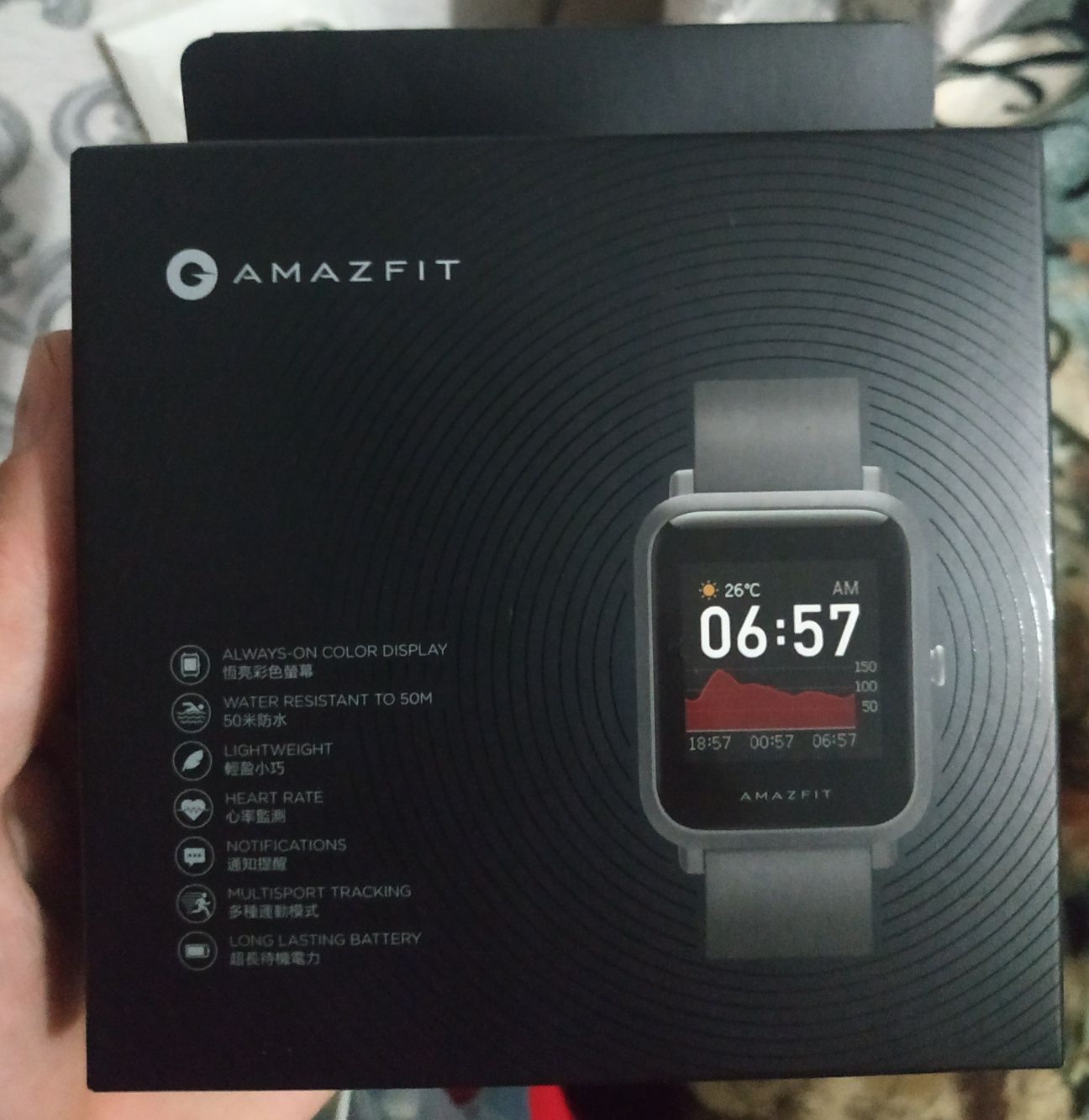 Смартчасы Amazfit Bip S Lite