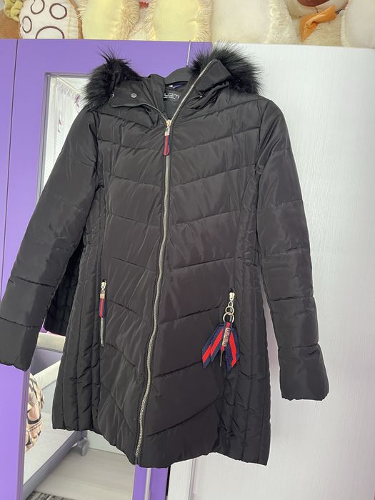 Дамско яке черно