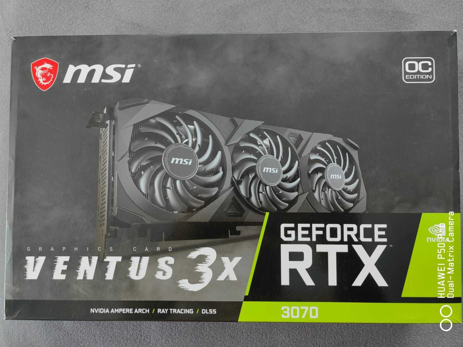 Nvidia GeForce VENTUS RTX 3070 8GB GDDR6 256-bit