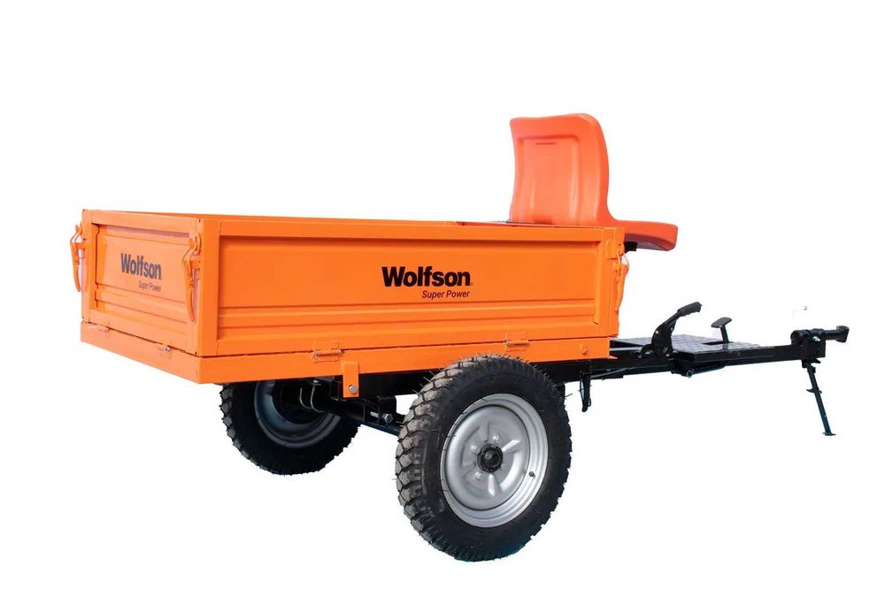 Motocultor 8.5CPTransmisie pe pinion -  Cu Remorca   ..