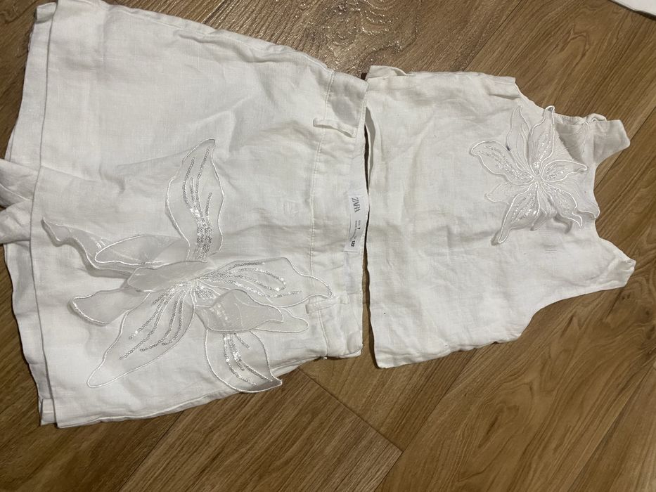 Детски дрехи  на zara за момиче размер 7-8 години  .Без забележки!