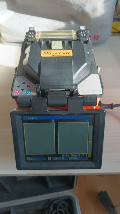 Fibre optice: splicer, trusa jonctionare,power metru, lumina rosie