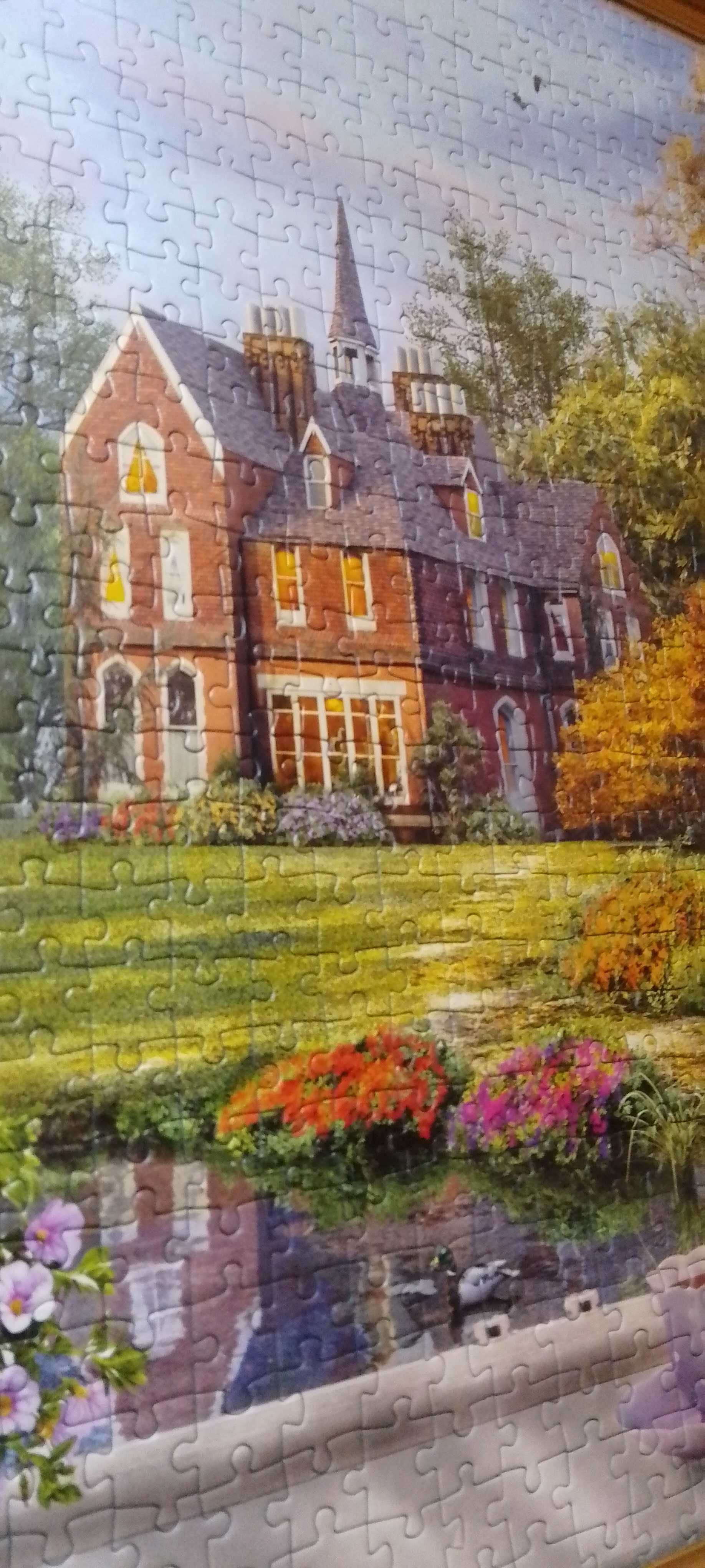 Vând tablou confecționat din puzzle.