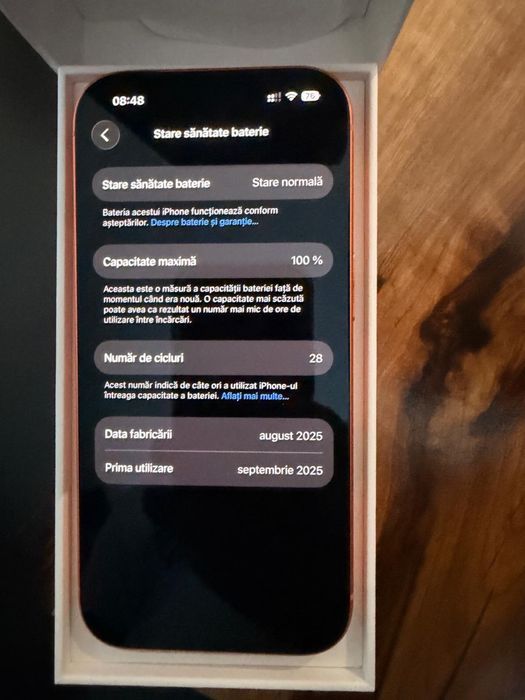 iPhone 17 pro 256 gb orange cosmic cu Sim