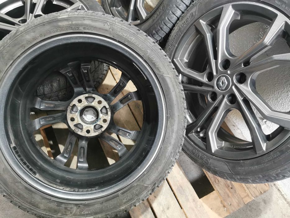 Jante Renault Megane R 17 cu anvelope de iarna