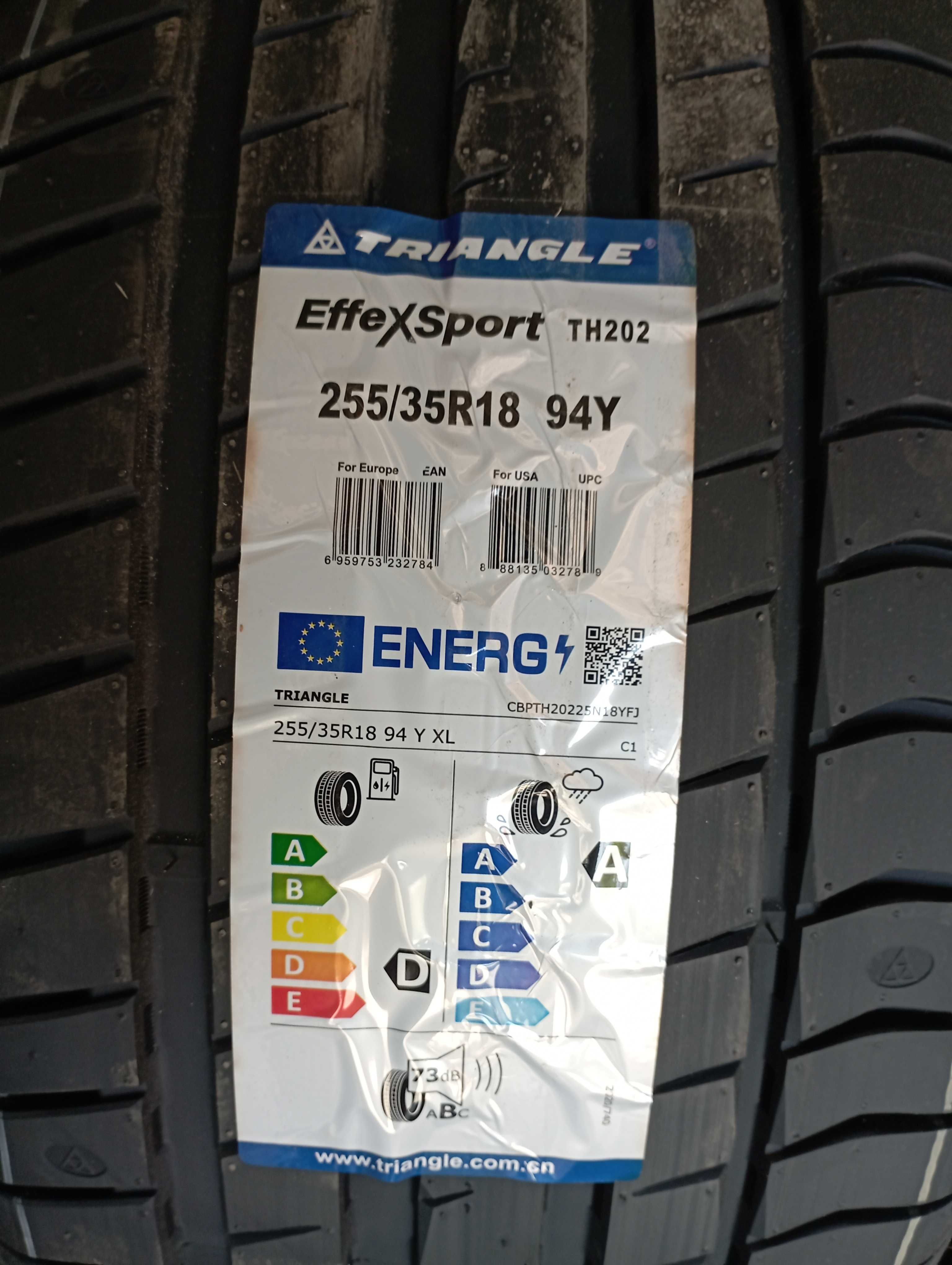 Set Anvelope Triangle 255/35/18 Cu 225/40/18 (BMWSeria3) Noi De Vara