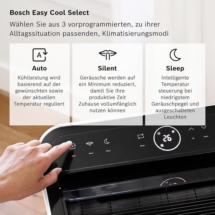 Aer conditionat mobil Bosch Cool 4000 - 3 in 1, racire, dezumidificare