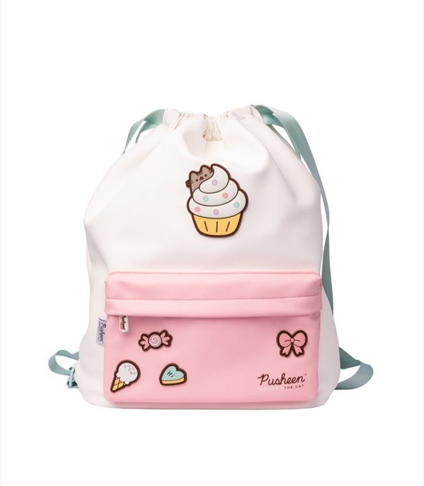 Ученическа раница Pusheen Rose Backpack, Cupcake, раница за момичета,