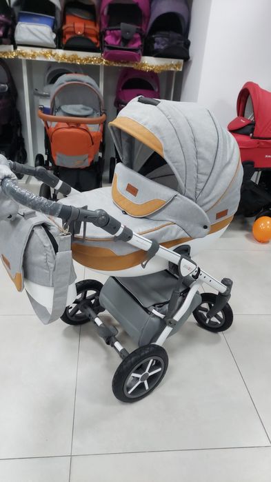 Vand Carut Krausman Contempo 3 in 1 cu accesorii