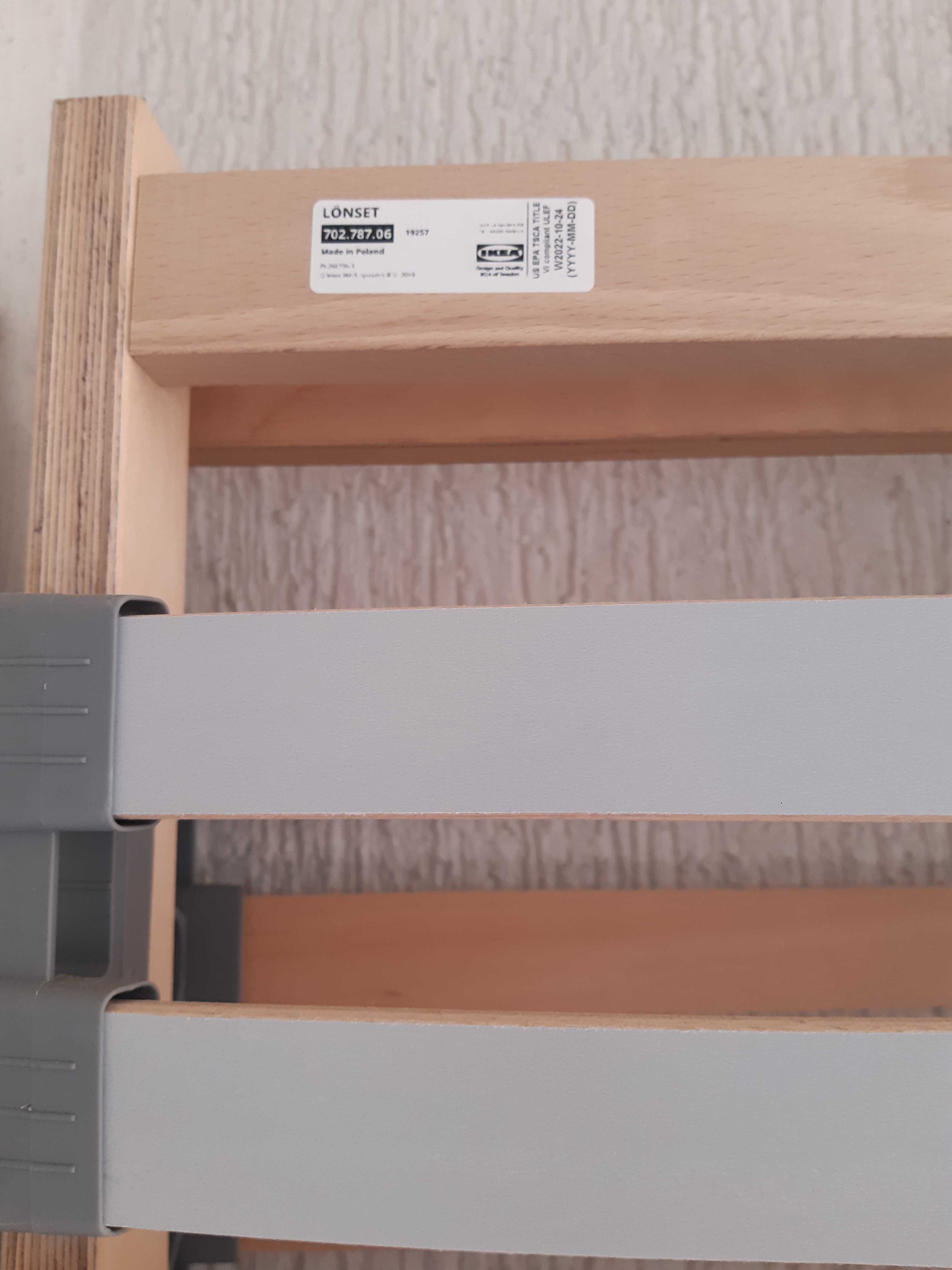 2 броя НОВИ подматрачни рамки LONSET от IKEA, размер 70×200см