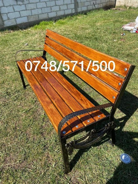 Bănci pentru spații verzi / mobilier stradal