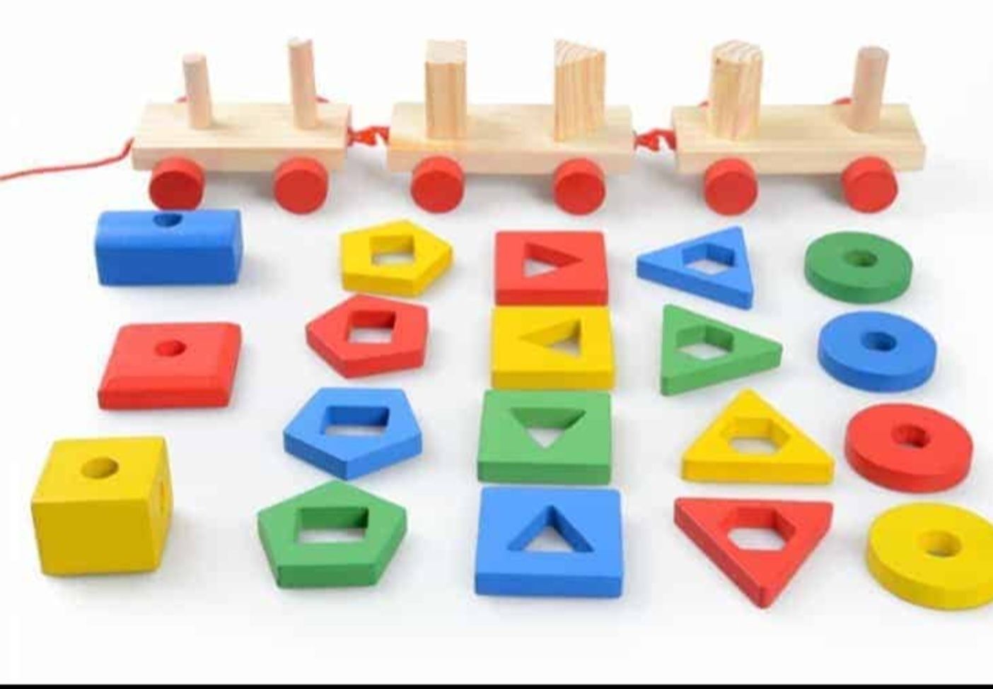Pachet Montessori de lemn. Jucării educative. Circuit cu bile