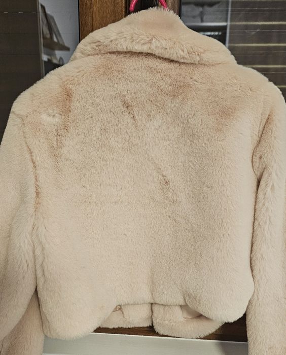 Пухено яке дамско