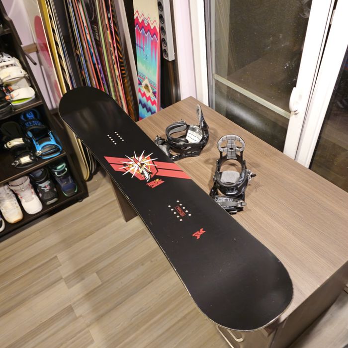 Placa Snowboard Nitro Team Series 159W cu Legaturi K2 L