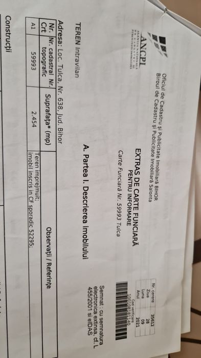 Casă de vânzare în comuna Tulca