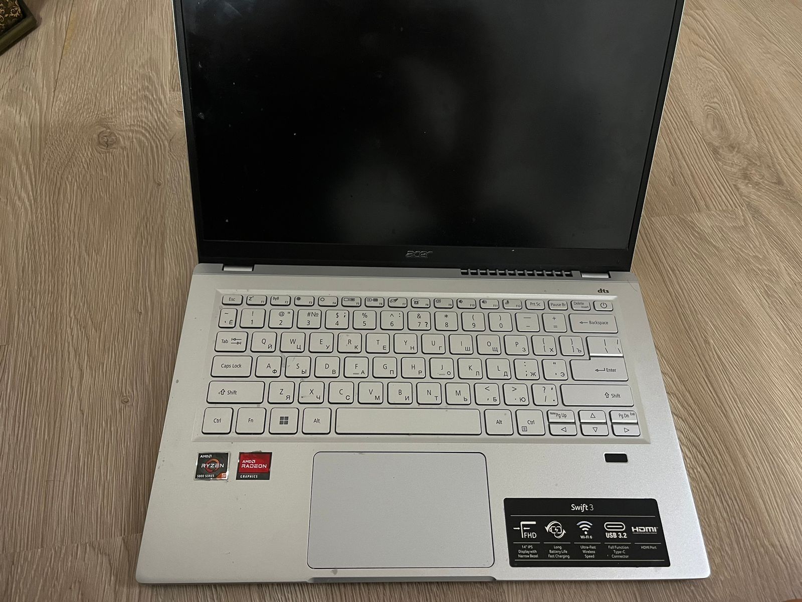 Ультрабук Acer Swift 3