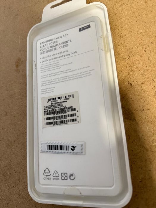 Samsung Galaxy S8+ clear cover - noua
