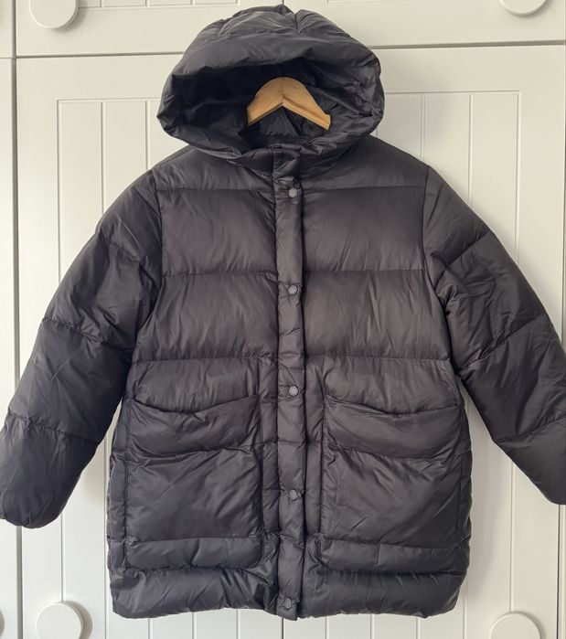 ZARA топло яке за момиче с естествен пух, 13-14 г.
