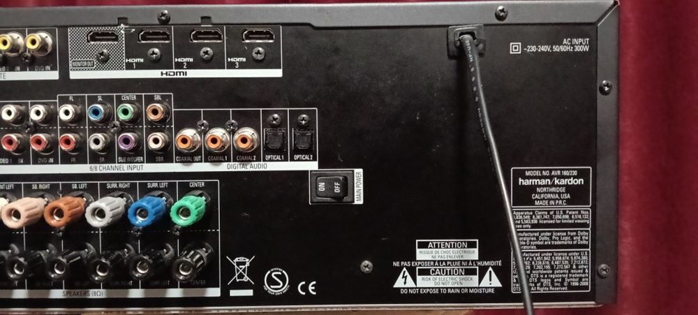 Vând receiver Harman Kardon AVR 160