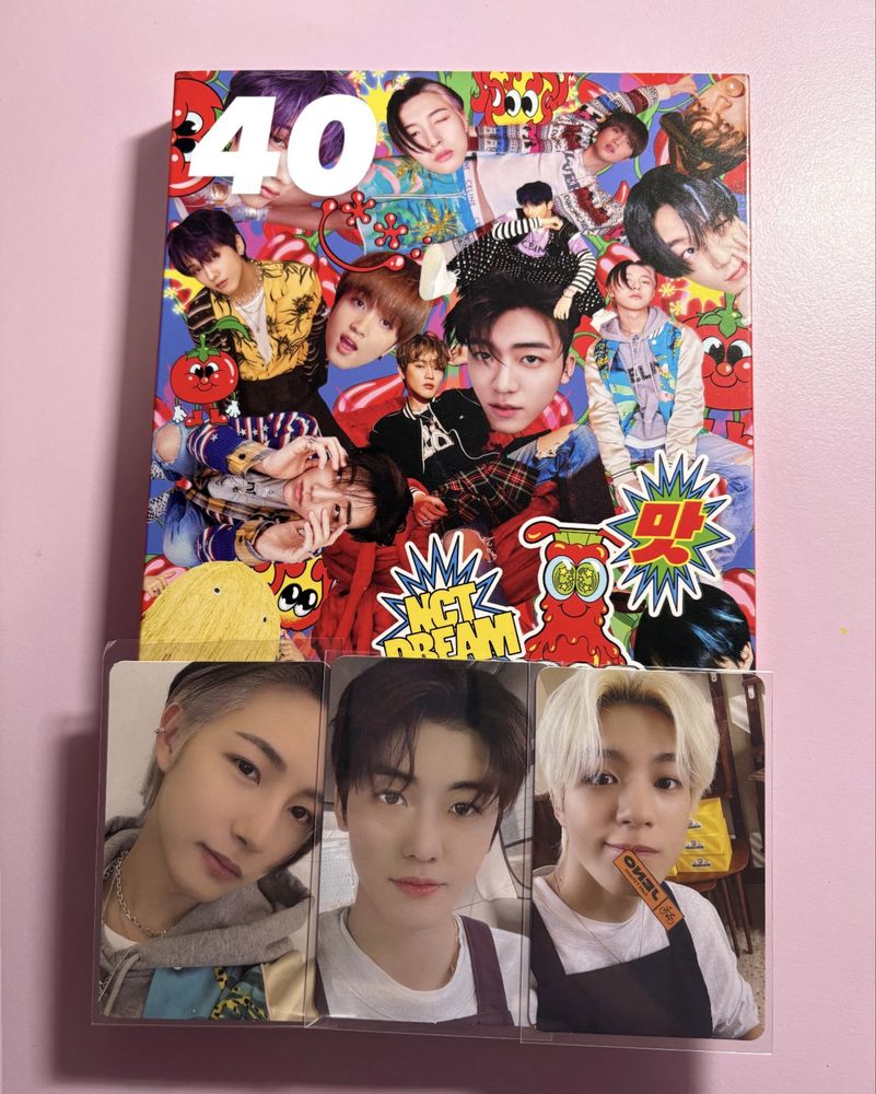 Албуми и картички на NCT 127 и NCT Dream