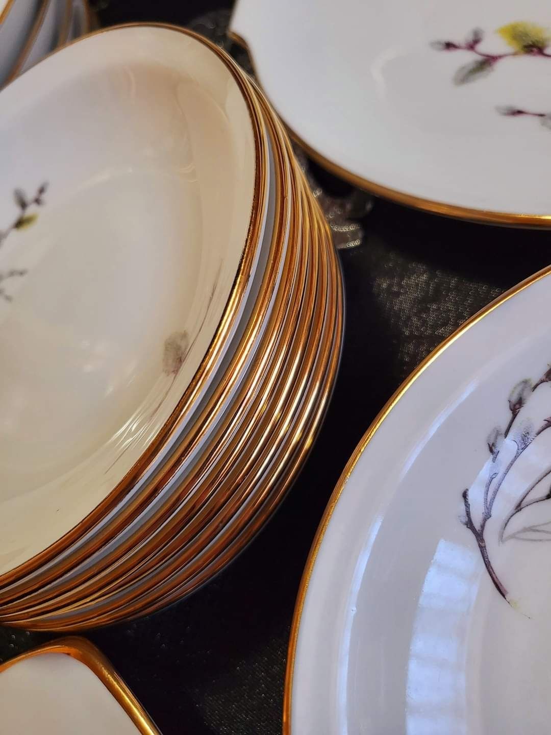 Френски сервиз за хранене и кафе Limoges