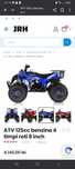Vând atv jrh 125cc pornește dar când îl bag în viteza moare
