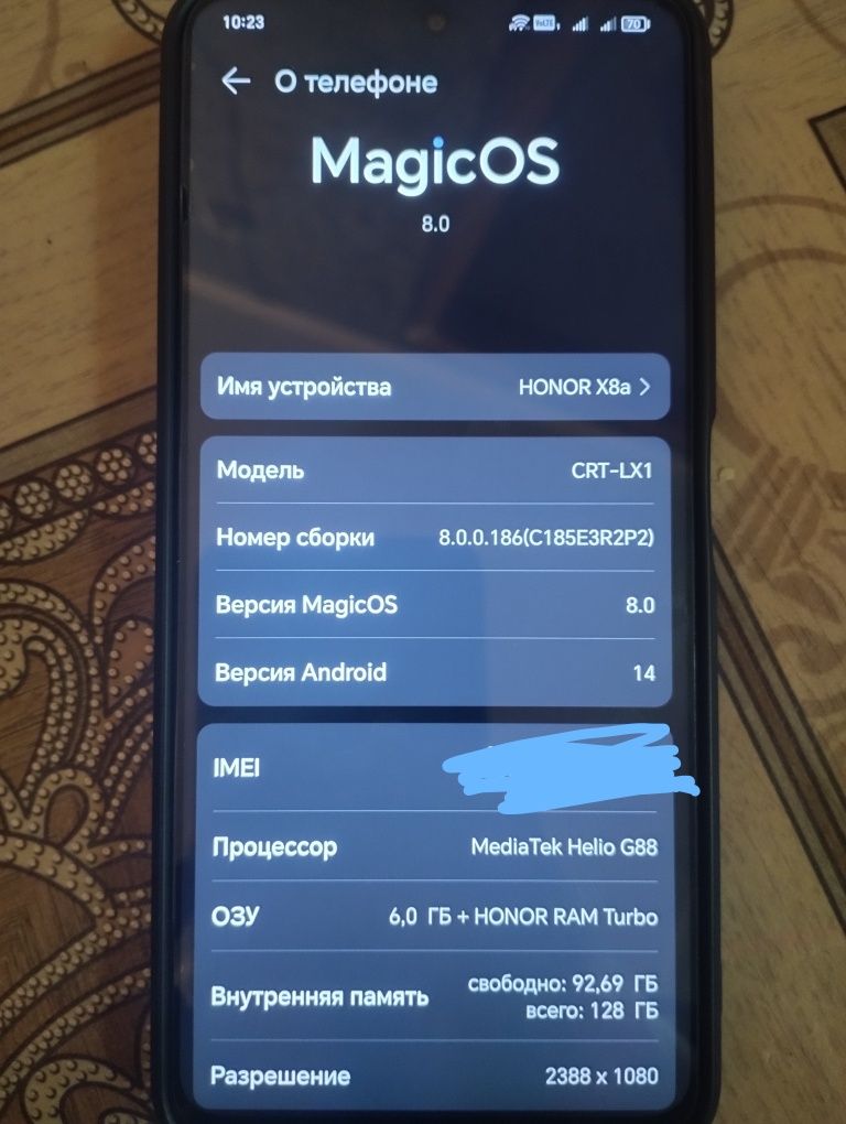 Продам смартфон HONOR X8a