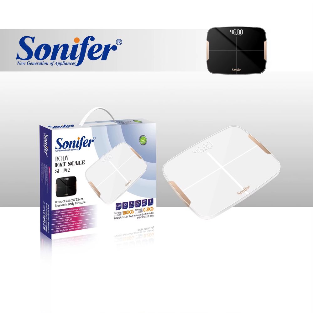 Электронные цифровые стеклянные весы Sonifer SF-1912