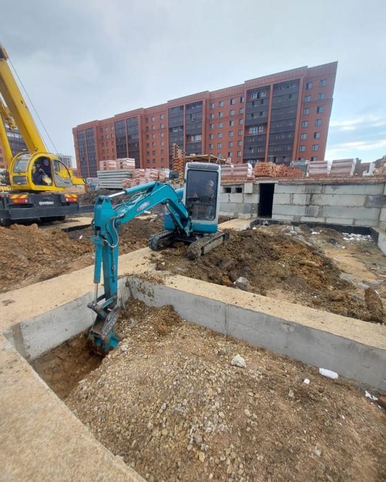 Услуги мини экскаватор