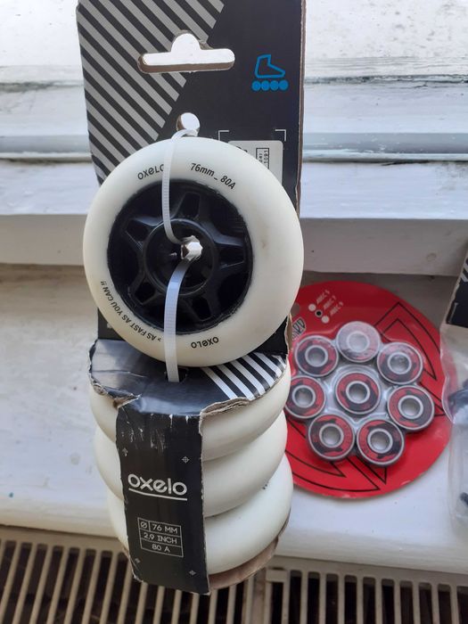 Roți role Oxelo,rulmenți,șuruburi.