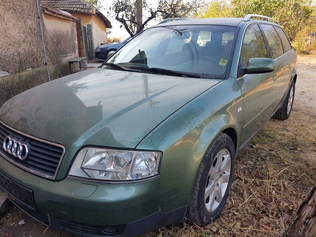 Ауди Audi А6 2.5 тди 2002г Автоматик мултитроник 6 скорости ксенон