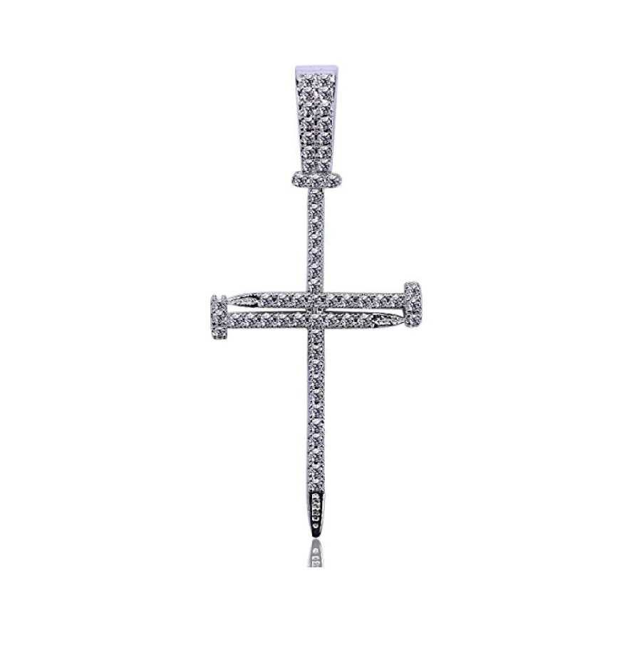 Pandantiv Nail Cross + Rope Chain.