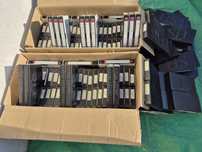 Vând 131 casete video VHS originale TDK 240 minute colectie de filme