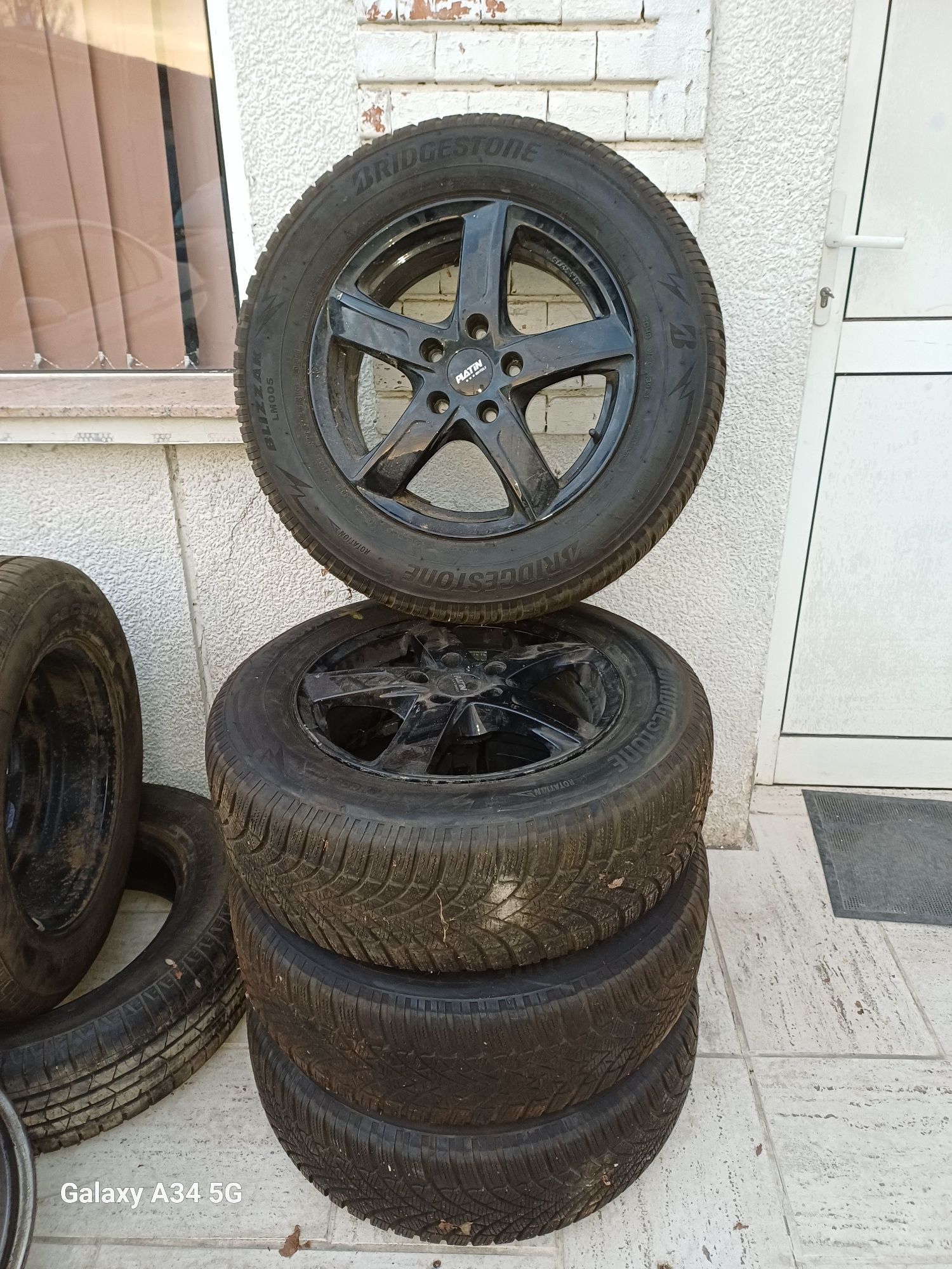 Roti jante Duster anvelope 215 65 R16 CONTINENTAL Michelin Bridgestone