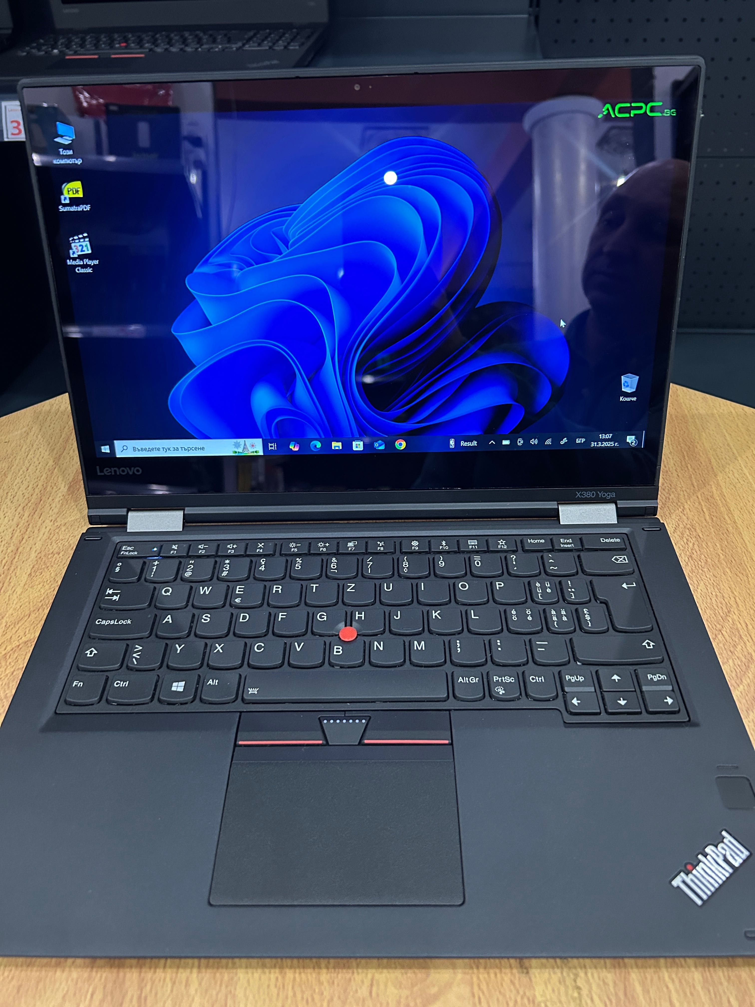 Лаптоп Lenovo X380 Yoga i5/8GB RAM/256GB с 3 месеца гаранция! ТЪЧ