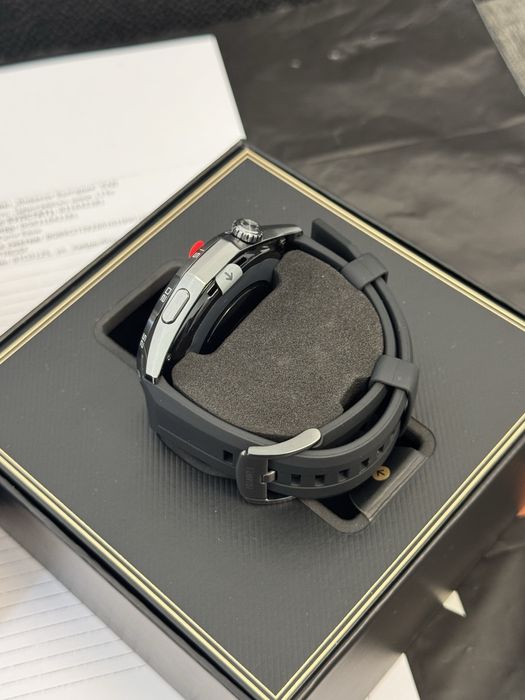 ЧИСТО НОВ 46mm Huawei Watch GT 6 Vivacom Гаранция 2027 г. Black GT6