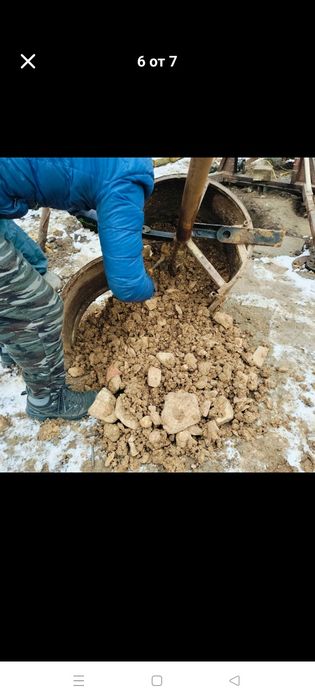 Машина за копаене на кладенци ф550мм , ф750мм