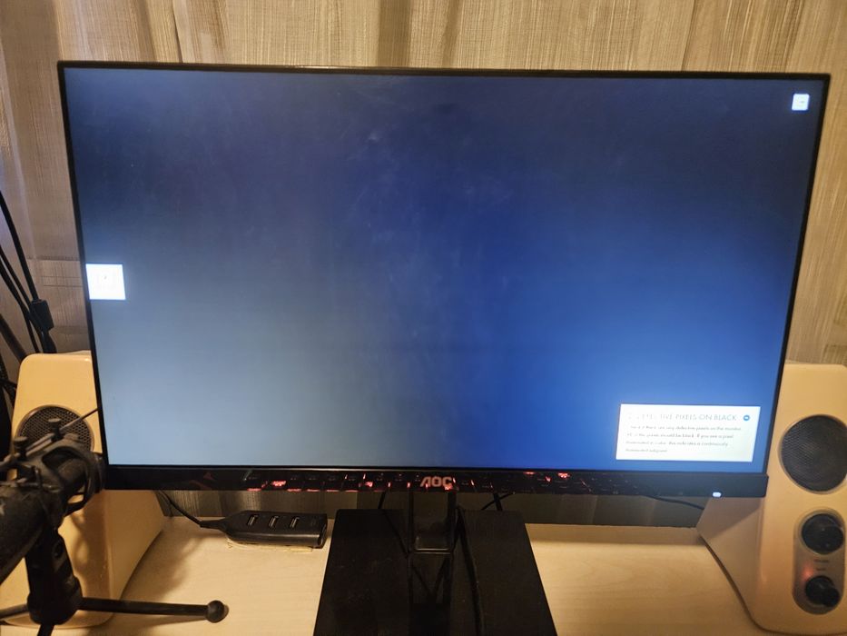AOC IPS 75hz монитор