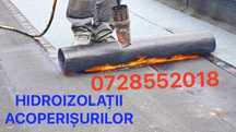 HIDROIZOLATII acoperis cu carton bituminos