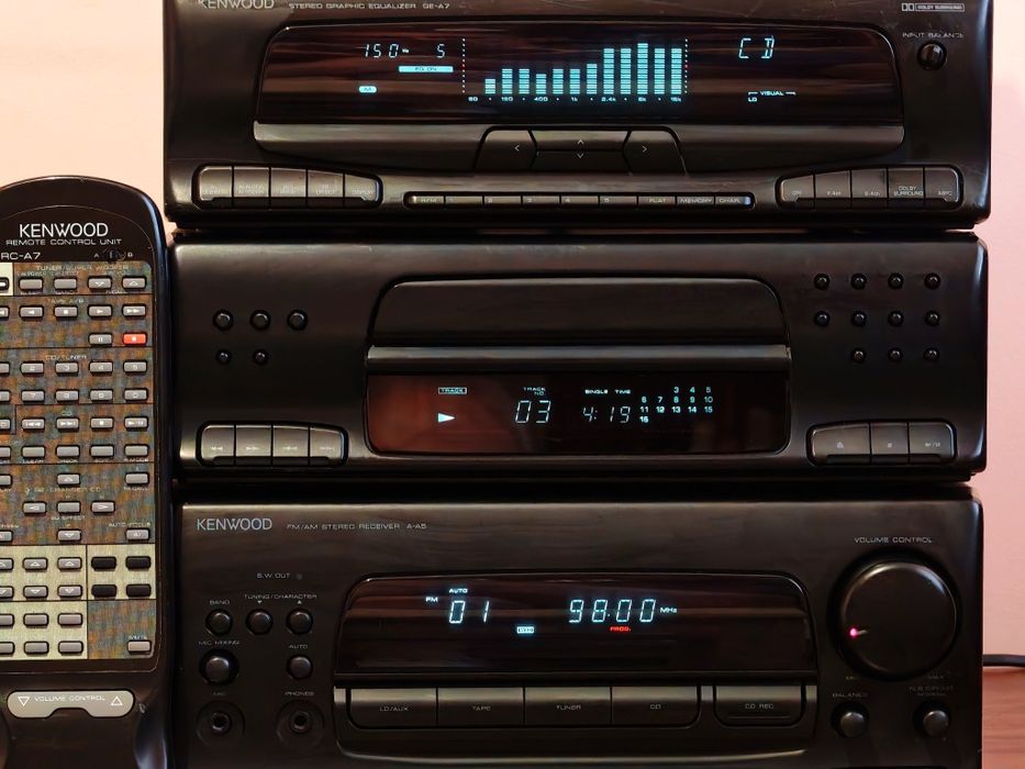Kenwood A-A5. Premium audio system. Frumusețe audio. Preț fix !