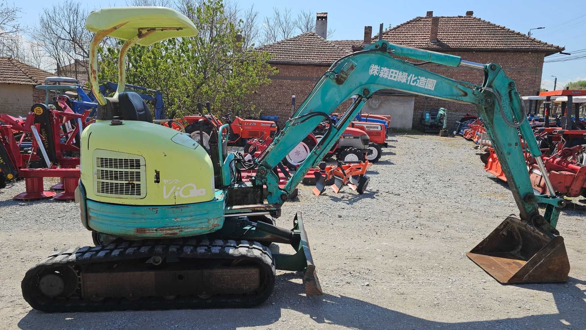 Японски багер Yanmar VIO 30 - 3 тона, АграБГ Джолев
