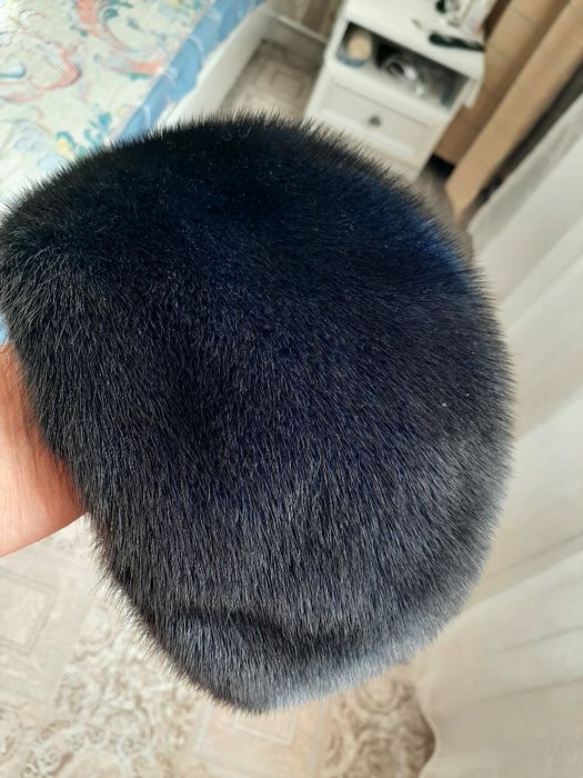 Норковые берет и шапка