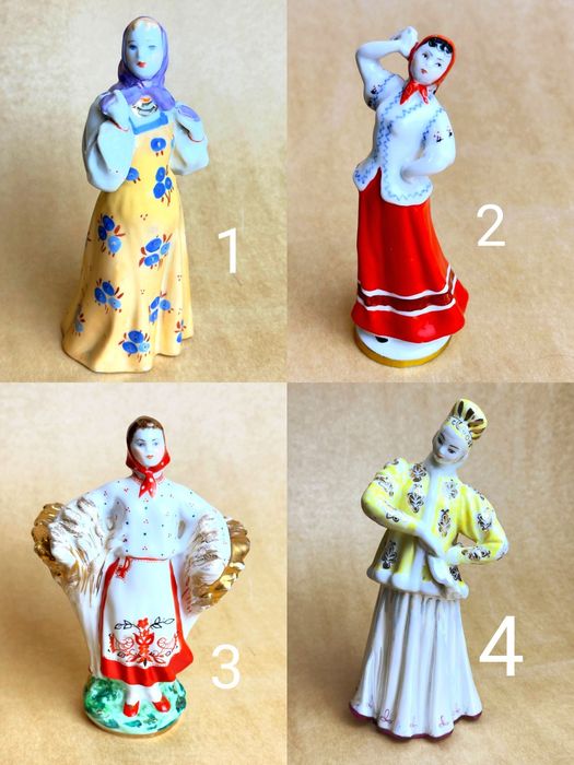 Фарфоровая статуэтка девушка лфз зхк Дулево гжель ТФЗ