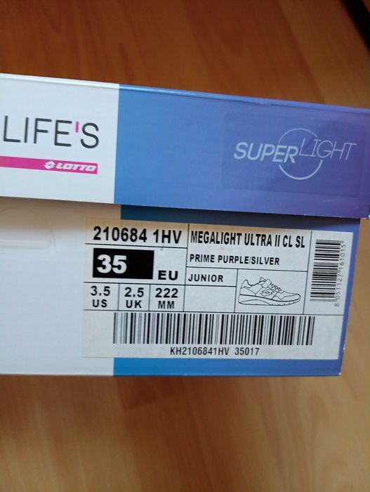 Нови Маратонки Lotto р-р 35