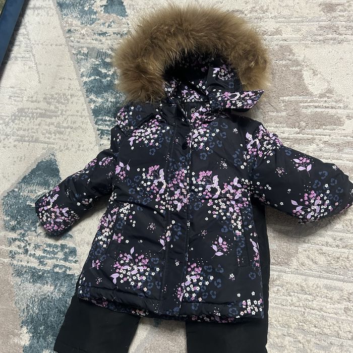 Продам зимний полукомбенизон р 86 для девочки