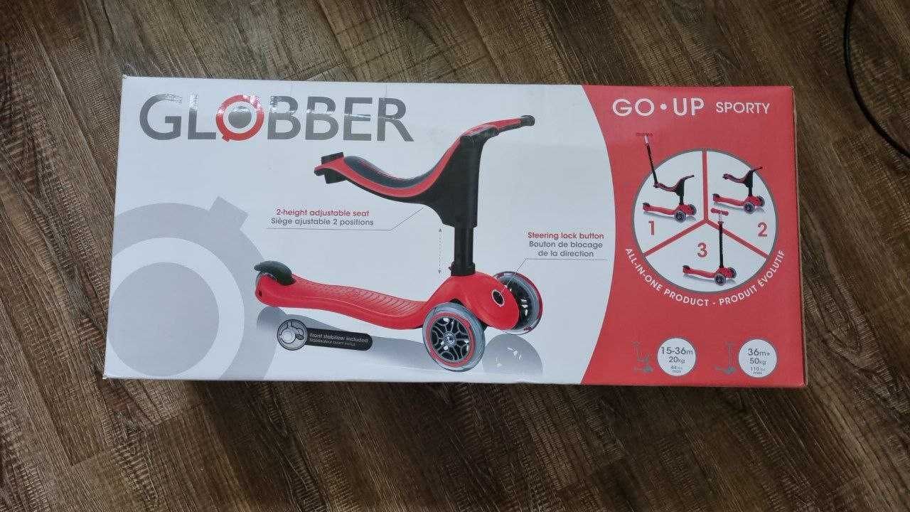 Беговел -самокат-трансфомер Globber Go Up Sporty 3 в 1