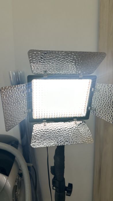 Yongnuo YN300 блок светлина прожектор ринг лед комбинирана soft