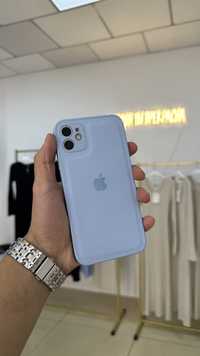 Продается новый нежно-голубой чехол на Iphone 11