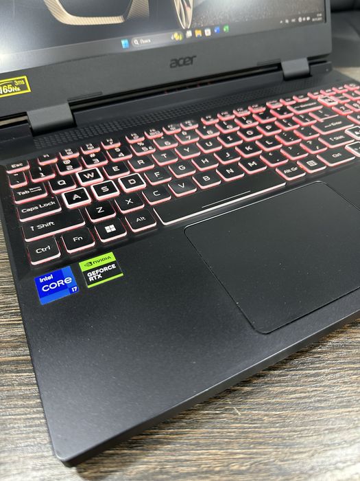 мощный 16-ядерный i7 ноутбук Acer Nitro, RTX 4060 8GB